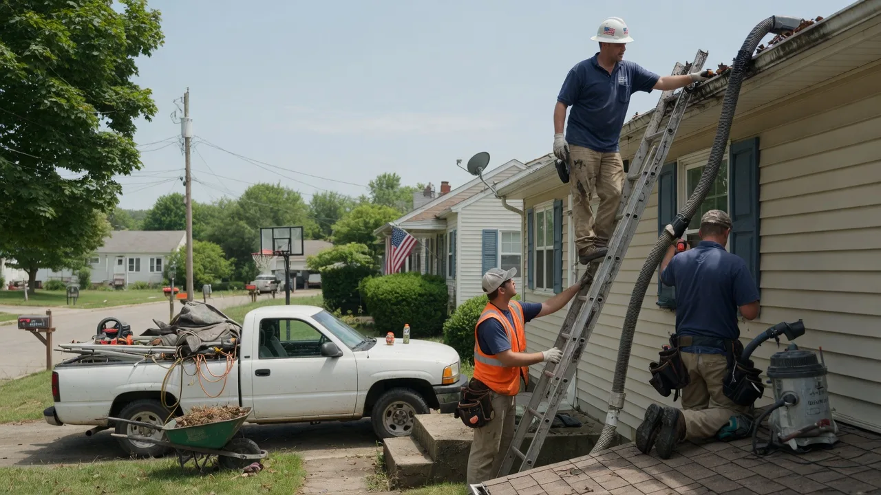 Gutter Installation in Peoria Heights, IL near me